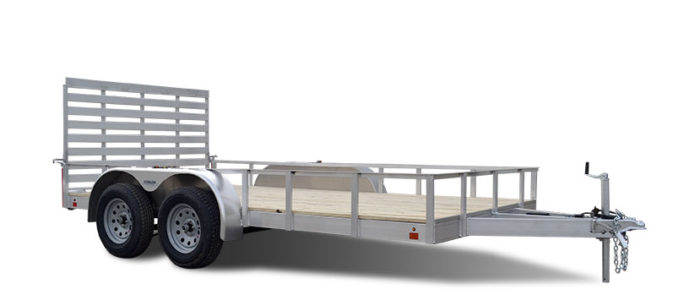 Everlite aluminum utility trailer