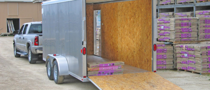 Haulmark aluminum enclosed cargo trailer