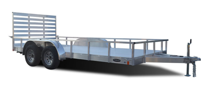 Everlite Trailers tandem axle aluminum utility trailer