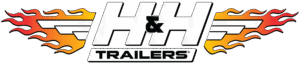 H&H Trailers Southern California - HH Open Aluminum and Steel Trailers for Sale HH Logo